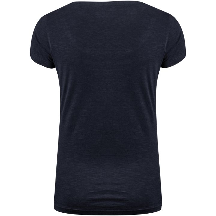 T-shirt Dam Whailford Marinblå James Harvest – billede 3