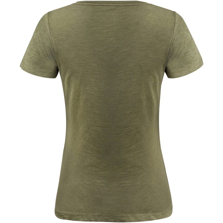 T-shirt Dam Whailford Mossgrön James Harvest – billede 7