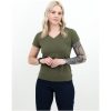 T-shirt Dam Whailford Mossgrön James Harvest – miniature 1