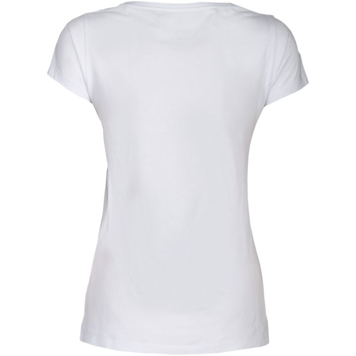 T-shirt Dam Whailford Vit James Harvest – billede 3