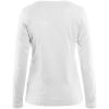 T-shirt dame 33011032 Hvid BLÅKLÄDER T-shirt 33011032 HVID XS – miniature 2