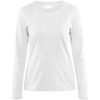 T-shirt dame 33011032 Hvid BLÅKLÄDER T-shirt 33011032 HVID XS – miniature 1