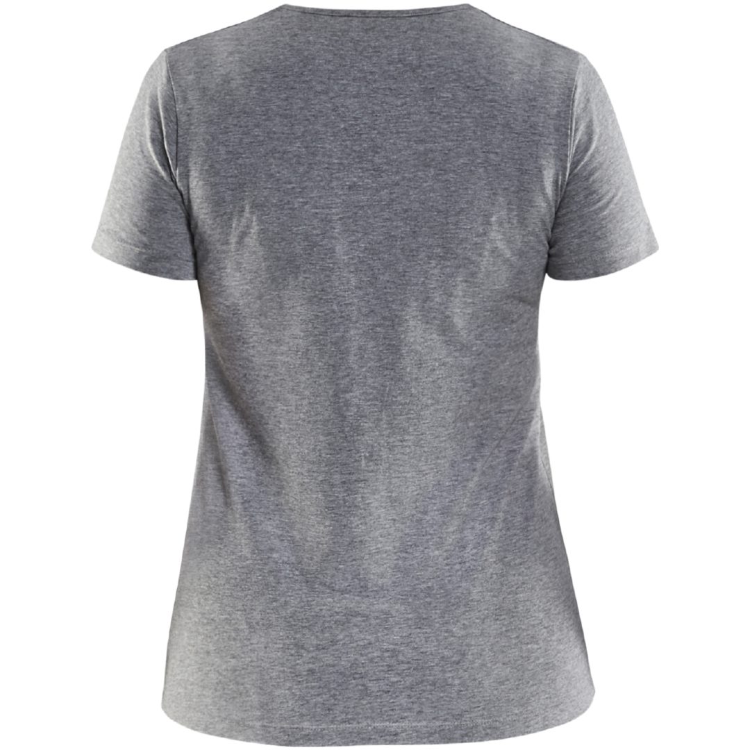 T-shirt dame 33041059 Grå BLÅKLÄDER T-SHIRT 33041059 GRÅMELANGE XS – billede 2