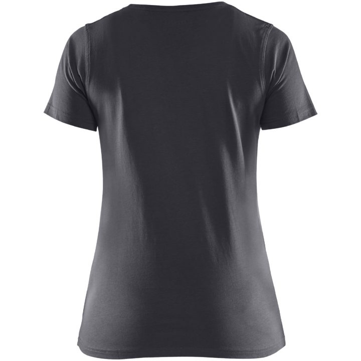 T-shirt dame 33341042 BLÅKLÄDER T-SHIRT 33341042 MELLEMGRÅ XS – billede 2
