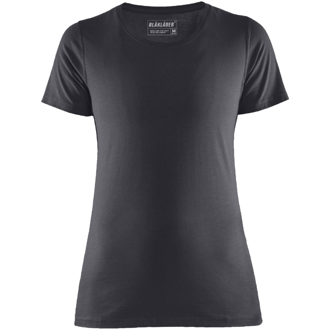 T-shirt dame 33341042 BLÅKLÄDER T-SHIRT 33341042 MELLEMGRÅ XS
