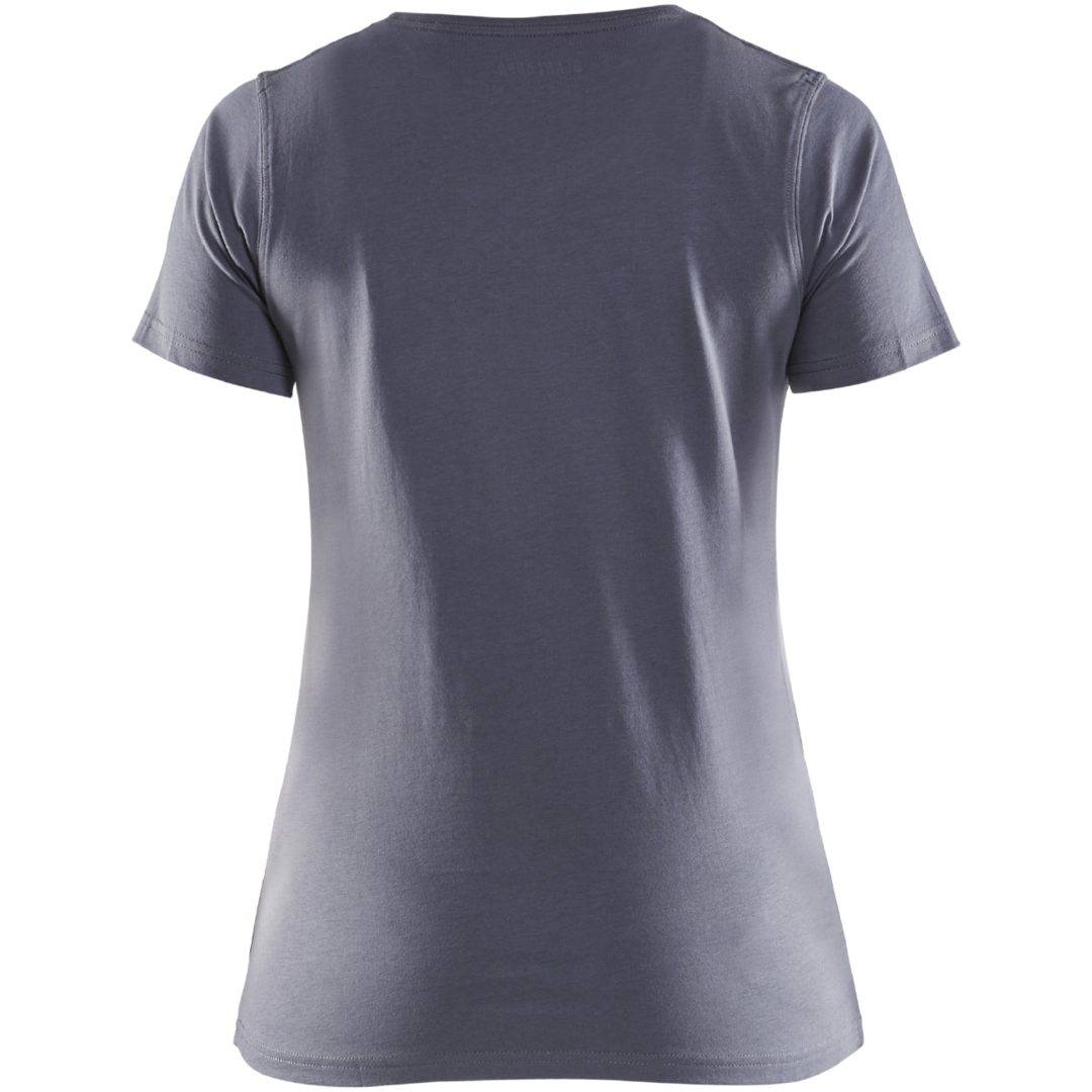 T-shirt dame 33341042 Grå BLÅKLÄDER T-SHIRT 33341042 GRÅ XS – billede 2