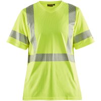 T-shirt dame 33361013 Hivisgul BLÅKLÄDER