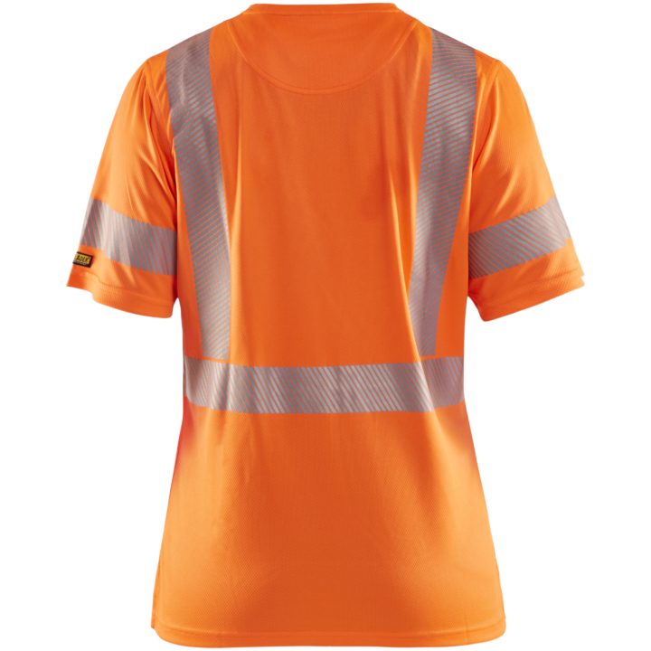 T-shirt dame 33361013 Hivisorange BLÅKLÄDER T-shirt 33361013 ORANGE XS – billede 2