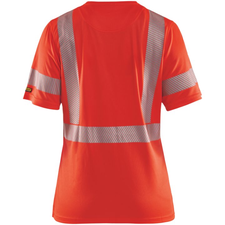 T-shirt dame 33361013 Rød BLÅKLÄDER T-SHIRT 33361013 RØD XS – billede 2