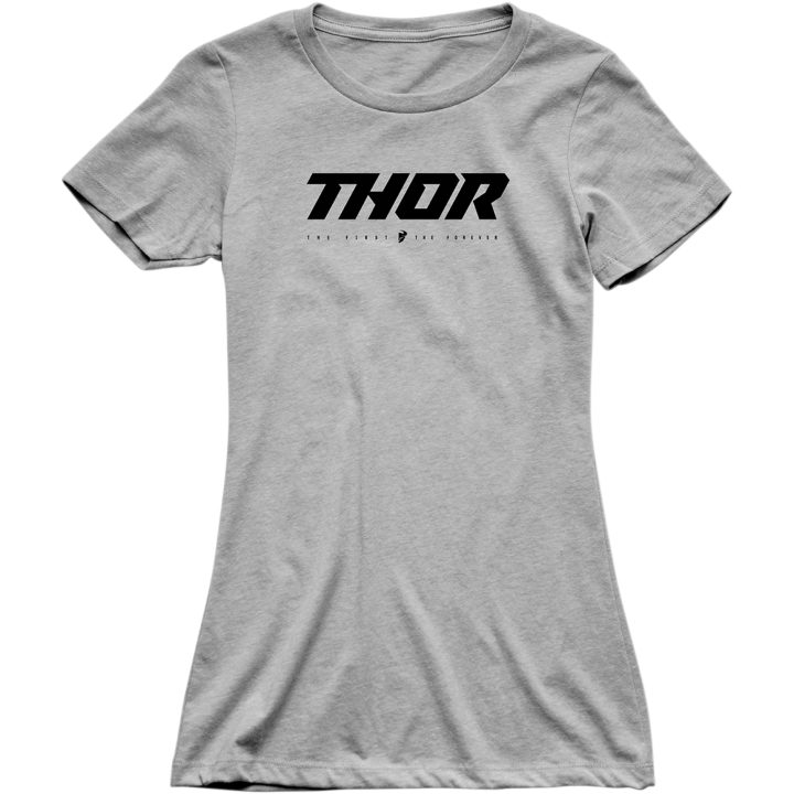 T-shirt Dame LOUD Heater Grå THOR Small – billede 2