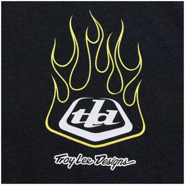 T-shirt Flame2 Sort TROY LEE DESIGNS s – billede 5