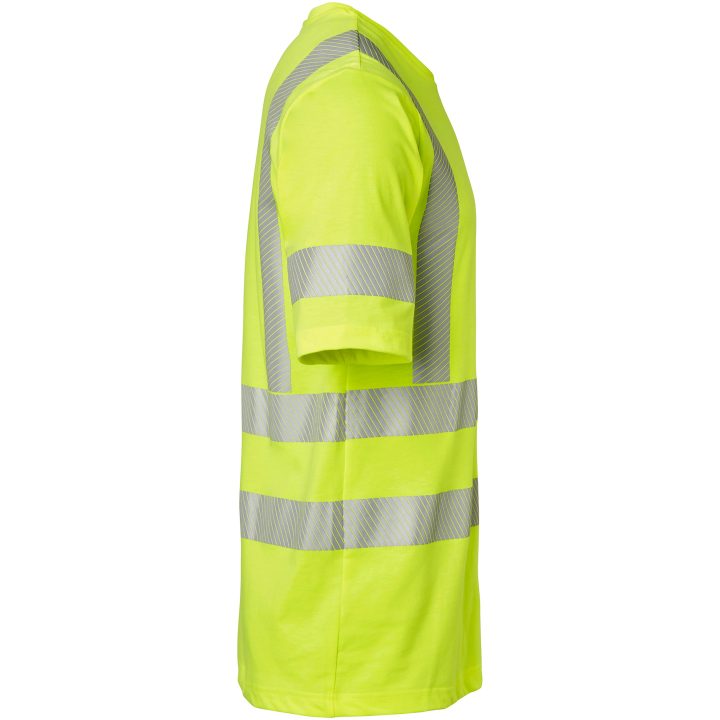 T-shirt Fluorescerende Gul Top Swede XS – billede 2