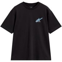 T-shirt Ghost Oversized Sort Alpinestars