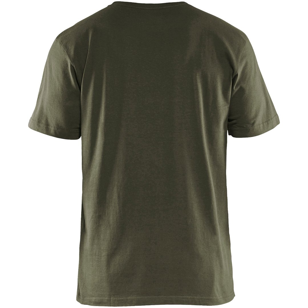 T-shirt Grøn 33251042 Blåkläder XS – billede 2