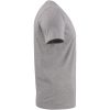 T-shirt Heavy V-neck Gråmelerad Printer Essentials s – miniature 3