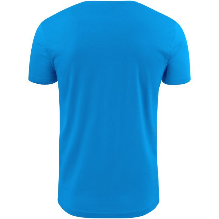 T-shirt Heavy V-neck Havsblå Printer Essentials s – billede 2