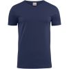 T-shirt Heavy V-neck Marinblå Printer Essentials s – miniature 1