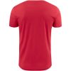 T-shirt Heavy V-neck Röd Printer Essentials s – miniature 2