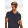 T-shirt Heavy V-neck Röd Printer Essentials s – miniature 6