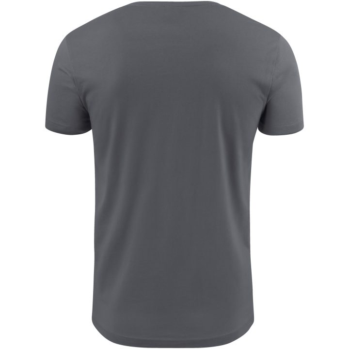 T-shirt Heavy V-neck Stålgrå Printer Essentials s – billede 2
