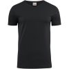 T-shirt Heavy V-neck Svart Printer Essentials s – miniature 1