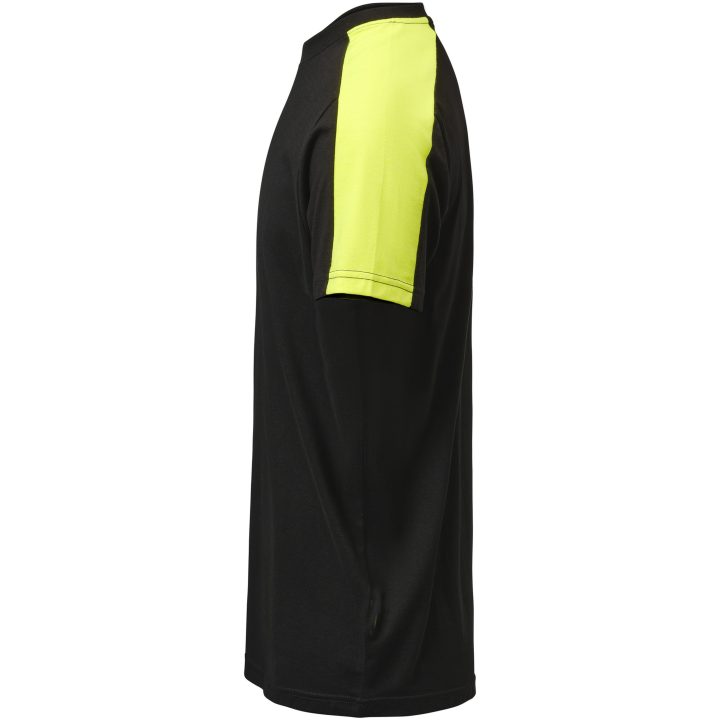 T-shirt herr 5264 Practical Svart/gul Jobman – billede 2