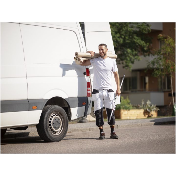 T-shirt herre 5264 Practical Gråmelerad Jobman XXXL – billede 6