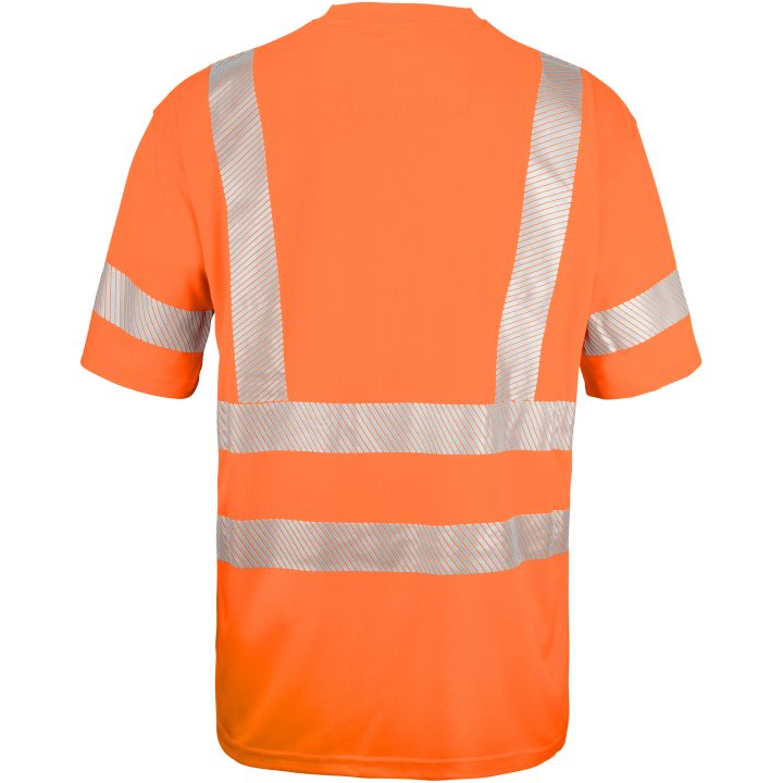T-shirt Hi-Vis 5584 Technical Orange Jobman XXXL – billede 2