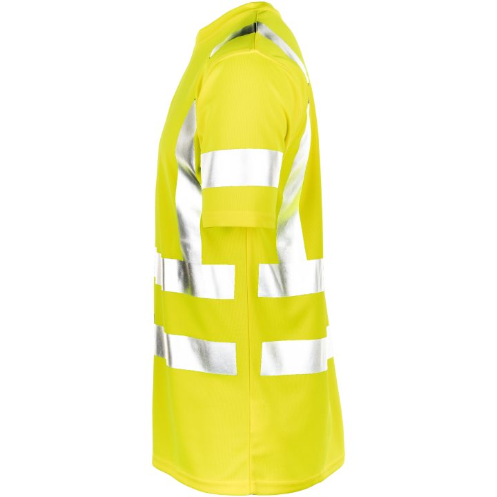 T-shirt Hi-Vis 5591 Practical Gul Jobman XXXL – billede 2