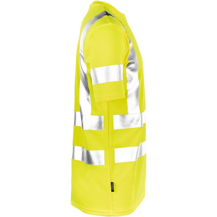 T-shirt Hi-Vis 5591 Practical Gul Jobman XXXL – billede 4
