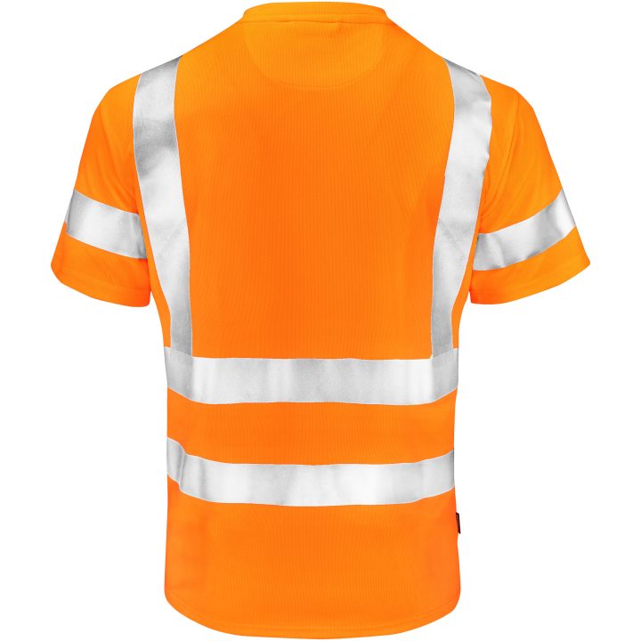 T-shirt Hi-Vis 5591 Practical Orange Jobman XXXL – billede 3