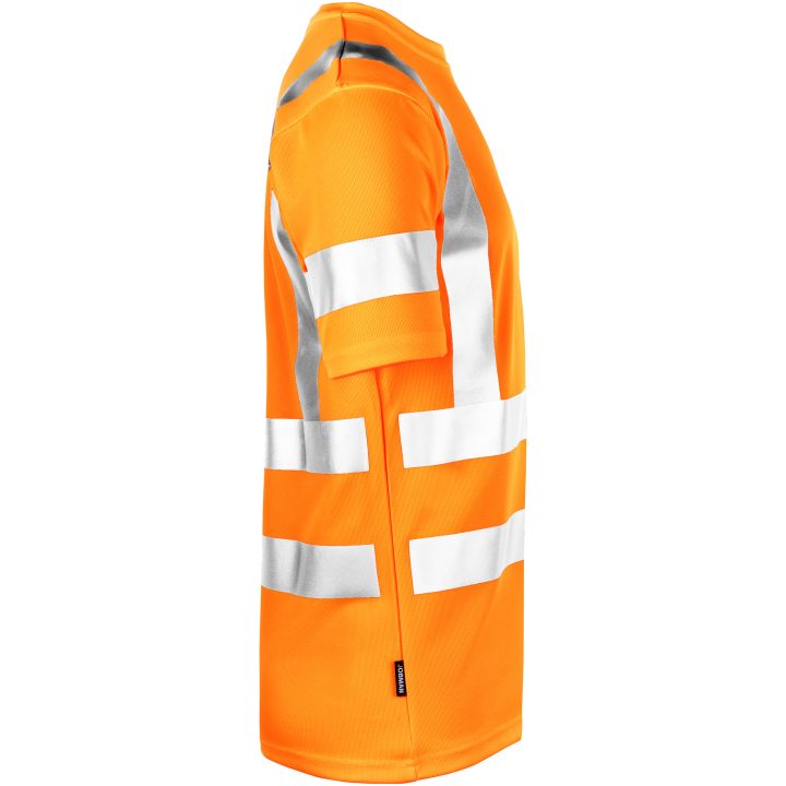 T-shirt Hi-Vis 5591 Practical Orange Jobman XXXL – billede 4