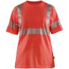 T-shirt Hivisrød 35022537 Blåkläder XS – miniature 1