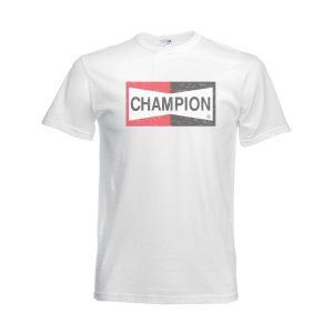 T-Shirt Hvid CHAMPIONS CHOICE