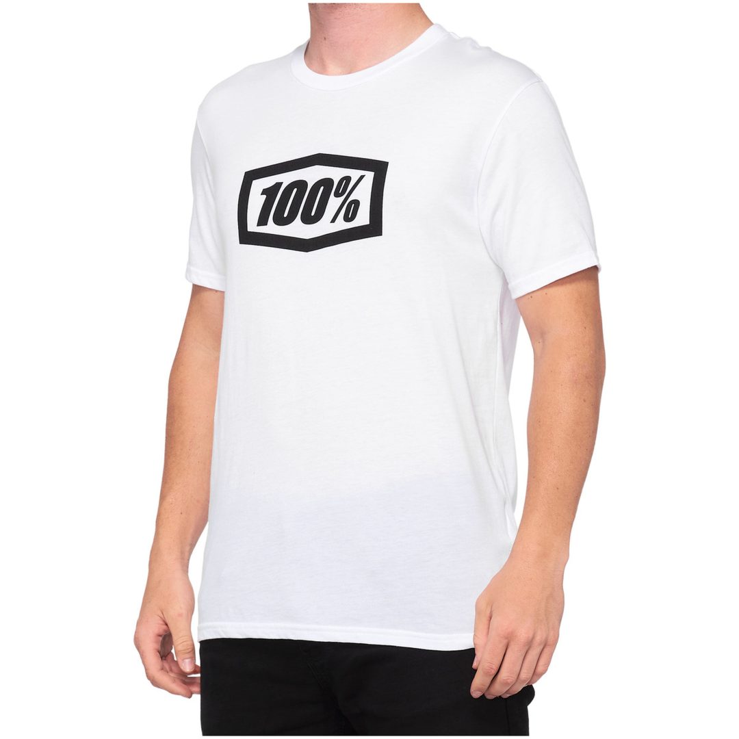 T-shirt Icon Hvid 100%