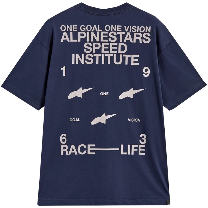 T-shirt Institute Oversized Blå Alpinestars s – billede 2