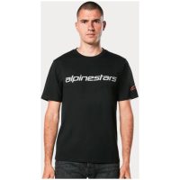 T-Shirt Linear Wordmark 2.0 CSF Vit/Röd/Svart, L Alpinestars