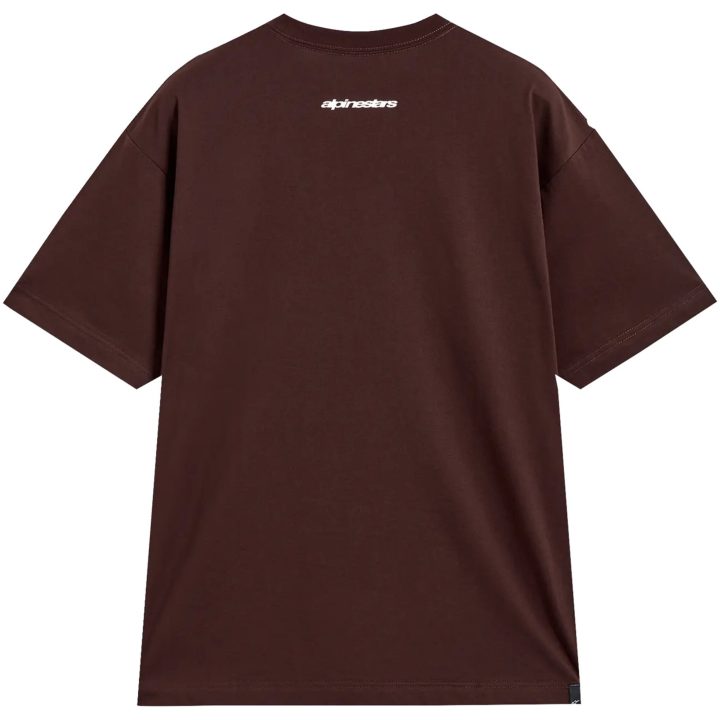T-shirt Mandate Oversized Brun Alpinestars s – billede 2