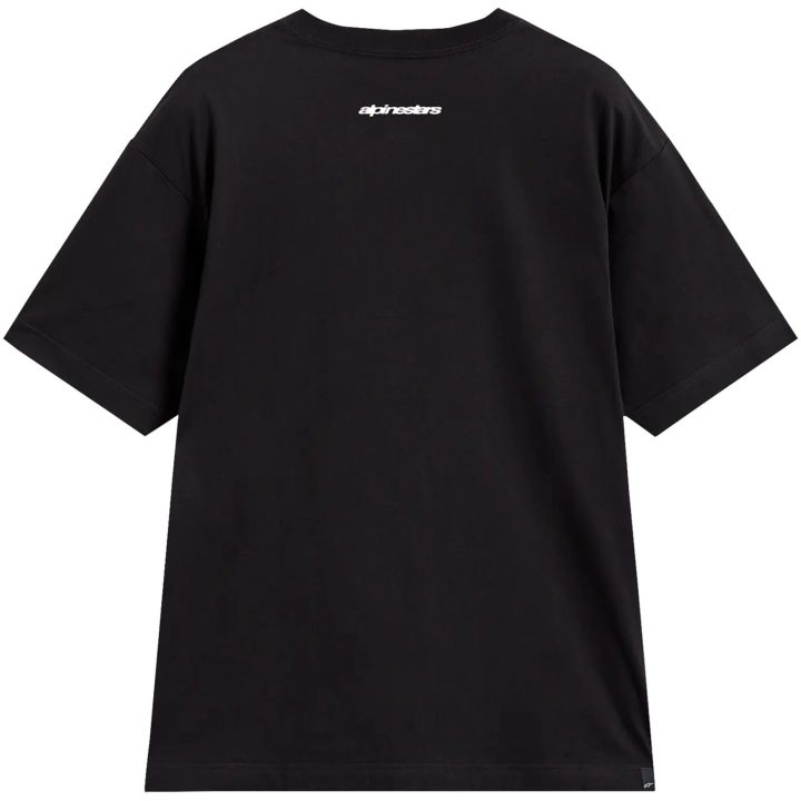 T-shirt Mandate Oversized Sort Alpinestars s – billede 2