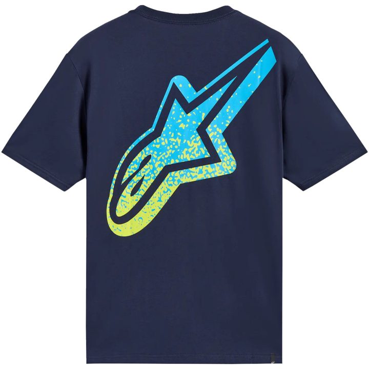 T-shirt Meteor Blå Alpinestars s – billede 2