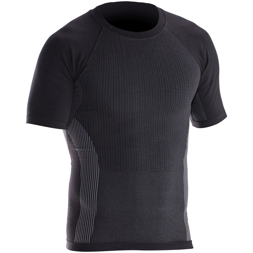 T-shirt Next to Skin 5577 Advanced Mørkegrå/Sort Jobman Large