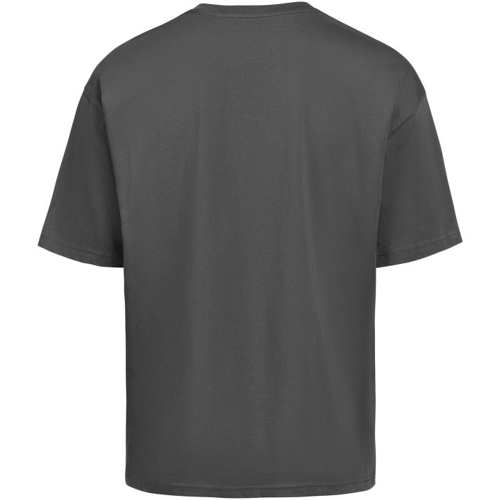 T-shirt OCS Loose Fit Kolgrå Untagged Movement – billede 4