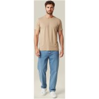 T-shirt OCS Regular Fit Latte Untagged Movement