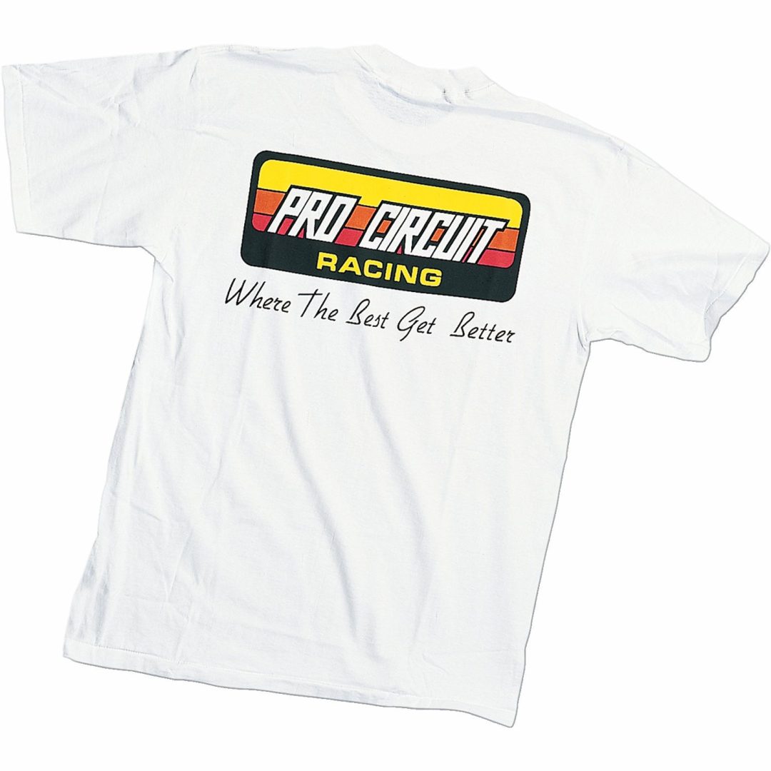 T-shirt Originals Hvid PRO CIRCUIT Large
