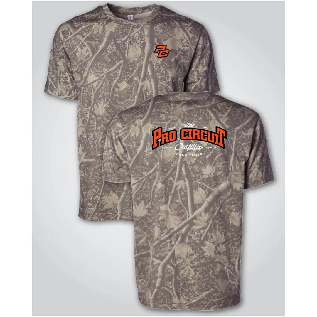 T-Shirt Outfitters Camo Brun PRO CIRCUIT