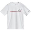T-shirt P1 Hvid Alpinestars s – miniature 1