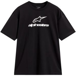 T-shirt Prelude Oversized Sort Alpinestars