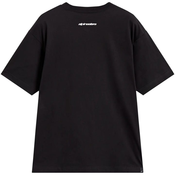 T-shirt Prelude Oversized Sort Alpinestars s – billede 2