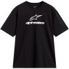 T-shirt Prelude Oversized Sort Alpinestars s – miniature 1