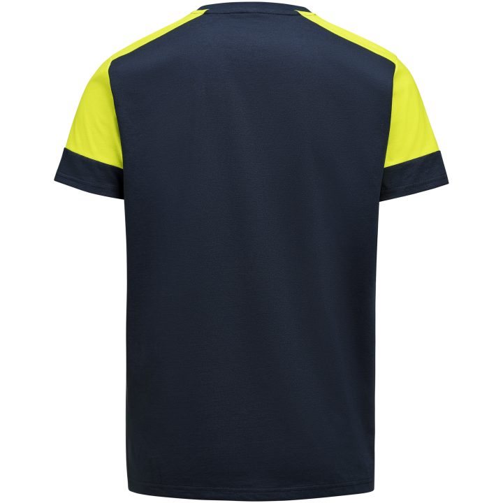 T-shirt Prime Marinblå/neongul Printer PRIME s – billede 2